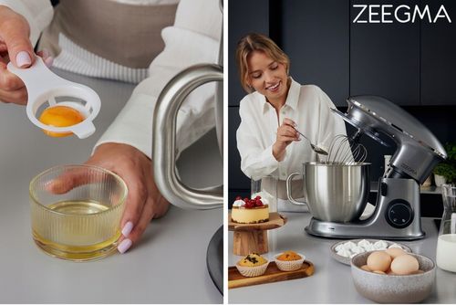 ROBOT Kuchenny Planetarny MIKSER 2200W XXL Duży Misa 6,5l 3 Końcówki na Arena.pl