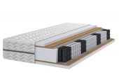 Materac kieszeniowy 7 stref pocket kokos H4 H4 22 cm 90x200
