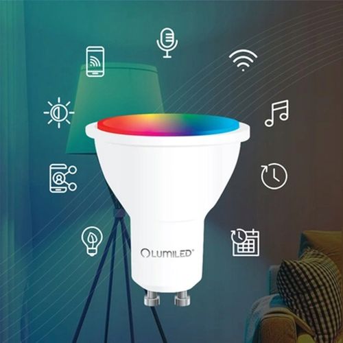 3X Żarówka LED GU10 5W =40W RGB TUYA Ściemnialna Inteligentna WiFi na Arena.pl