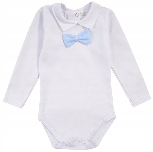 BODY BIEL KOŁNIERZ MUSZKA BŁĘKITNA 74 L02A zdjęcie 1