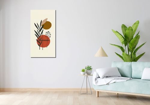 Obraz 50x100cm Kontrast w Botanice na Arena.pl