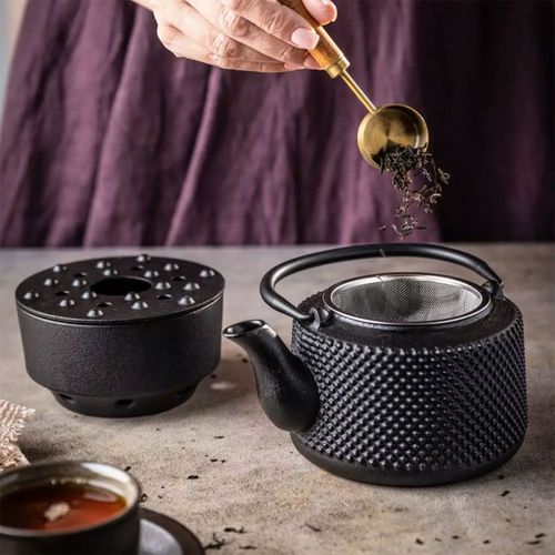 zaparzacz żeliwny dzbanek 0,8l z filtrem i podgrzewaczem kinghoff kh-1847 na Arena.pl