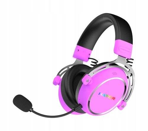 Słuchawki HATOR Hypergang 3 Wireless (fioletowe) na Arena.pl