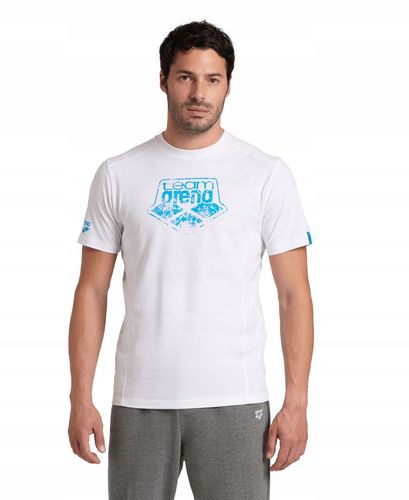 Koszulka T-Shirt męski damski sportowy bawełniany casual Arena White R.XL na Arena.pl