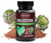 Skoczylas Cholesterol Karczoch Czerwony Ryż Monakolina K 60 kaps.