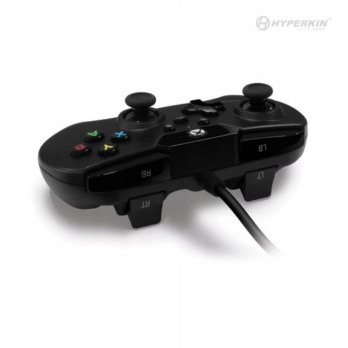 Gamepad przewodowy Hyperkin X91 Wired Controller Black do Xbox, PC na Arena.pl