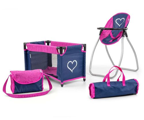 Milly Mally Zestaw dla lalek Elsa Prestige Navy na Arena.pl