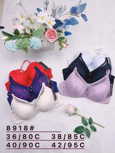 Biustonosz koronkowy stanik usztywniany wysoki z siateczką 90C kolory na Arena.pl