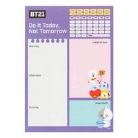 ND38_BNE0017 LINE FRIENDS BT21 - Planner dzienny