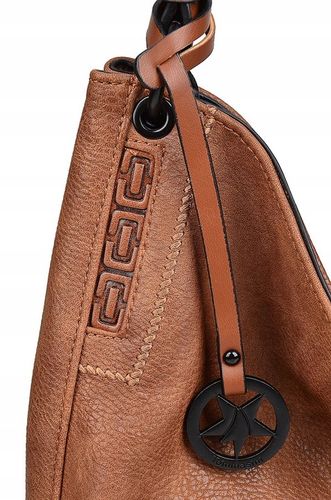 TOMMASINI TOREBKA damska WOREK na ramię pasek czarny na Arena.pl