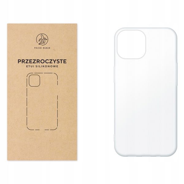 Etui silikonowe Przezroczyste do Apple iPhone 15 zdjęcie 1