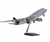 MODEL SAMOLOTU BOEING 747 UPSS KOLEKCJONERSKA REPLIKA 47CM 1:150