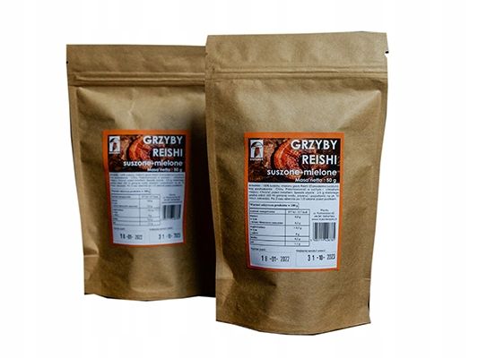 Reishi Ganoderma Lucidum 50g - ZDROWIE ODPORNOŚĆ zdjęcie 1