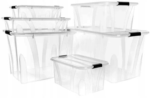 KON-PLAST - Pojemnik na zabawki plastikowy - SOLIDNY - pudełko kosz - na Arena.pl