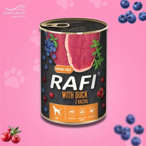 KARMA MOKRA dla PSA DOLINA NOTECI RAFI PAKO mix smaków 12 x 400 puszka na Arena.pl