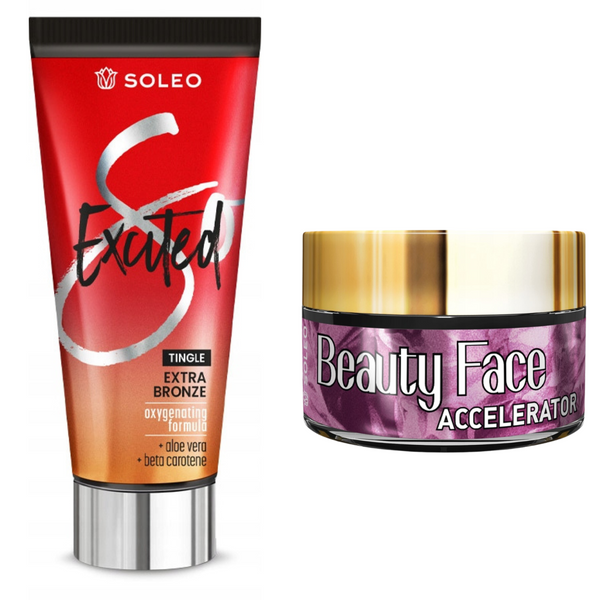 Soleo Excited Bronzer + Słoiczek Beauty Face zdjęcie 1
