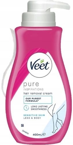 VEET Krem do depilacji skóra wrażliwa 400 ml Nawilżający z Aloesem na Arena.pl