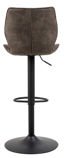 Stołek barowy Naomi antracytowy zdjęcie 3