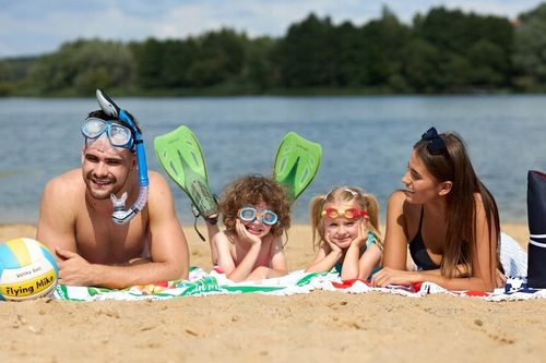 WYTRZYMAŁY Materac DMUCHANY Lazy Bag Leżak NA PLAŻĘ AIR SOFA Captain Mike na Arena.pl
