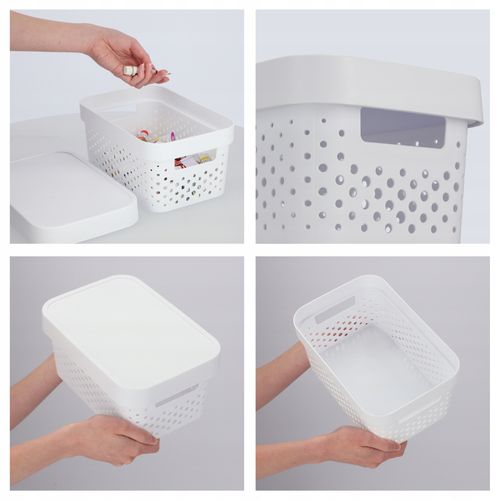 Curver Pojemnik Pudełko Z Pokrywką 4,5 L Biały na Arena.pl