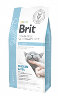 Brit Grain Free Veterinary Diet Cat Obesity Kurczak Z Groszkiem 5kg