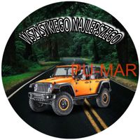 Opłatek na tort Jeep Terenówka Cherokee Tekst Gratis Urodziny 18 30 40 50