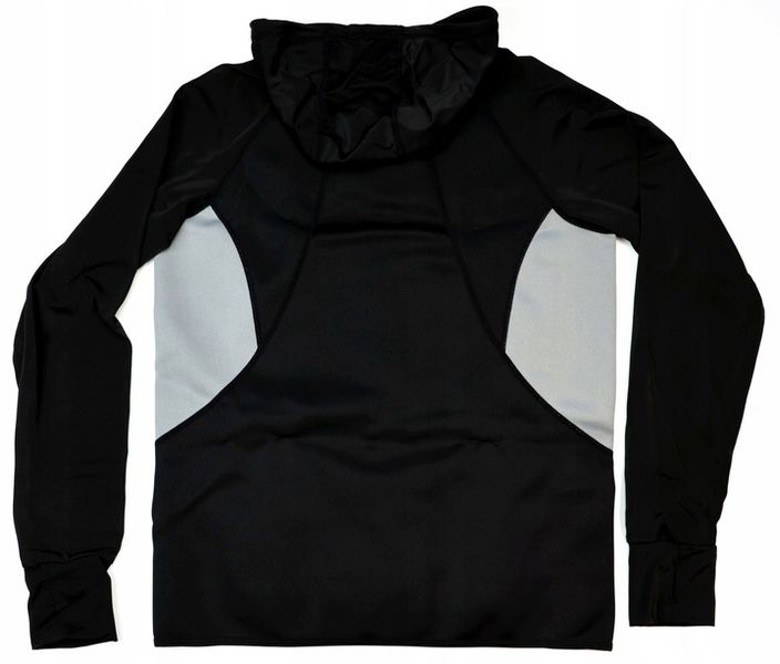 Kurtka z kapturem męska neopren Jogging Sauna Odblask FITNESS SAUNATEK r. L zdjęcie 4