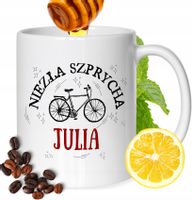 Kubek Dla Julii Koleżanki Przyjaciółki Żony Prezent Z Nadrukiem Biały 330Ml