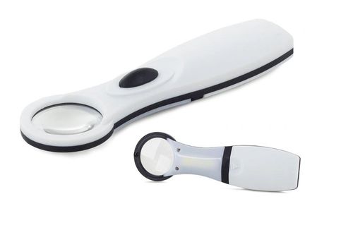 LUPA RĘCZNA 3X DIODA LED COB SZKŁO POWIĘKSZAJĄCE ZWY na Arena.pl