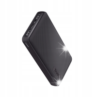 POWERBANK 15000 mAh USB-C 2xUSB 15W Z KABLEM ECO