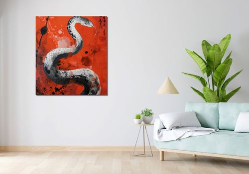 Obraz 90x100cm Smoczy Oddech Węża na Arena.pl