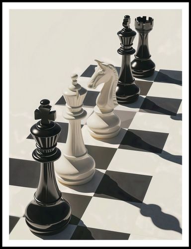 Plakat 75x100cm Szach i Mat na Arena.pl