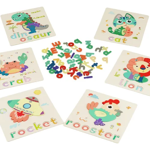 DLA DZIECI PUZZLE ALFABETYCZNE GRA na Arena.pl