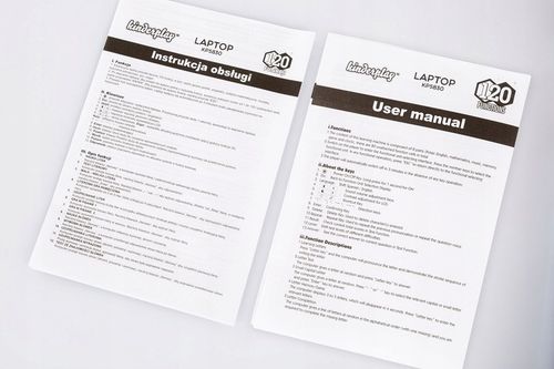 KINDERPLAY LAPTOP DLA DZIECI EDUKACYJNY DO NAUKI LITEREK LICZENIA 120 OPCJI na Arena.pl