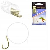 Haczyki WIĄZANE AJI Przypony GOTOWE 10 SZT r 10