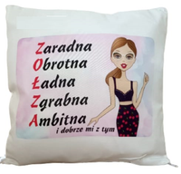 poduszka 35 x 35 cm zołza  pk2