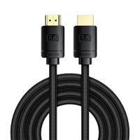 kabel hdmi 2.1 8k 60 hz earc qms dynamic hdr vrr allm 3m czarny