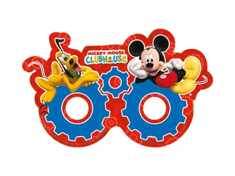 maski papierowe mickey mouse 6 szt. zdjęcie 1