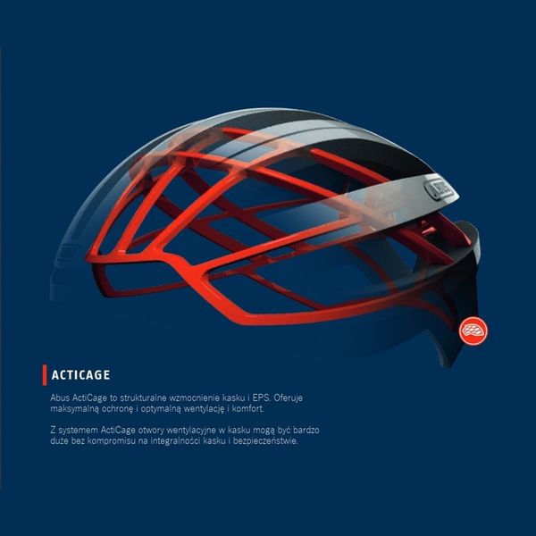 Kask rowerowy Abus Viantor szosa gravel biały r. L 56-61 cm zdjęcie 8