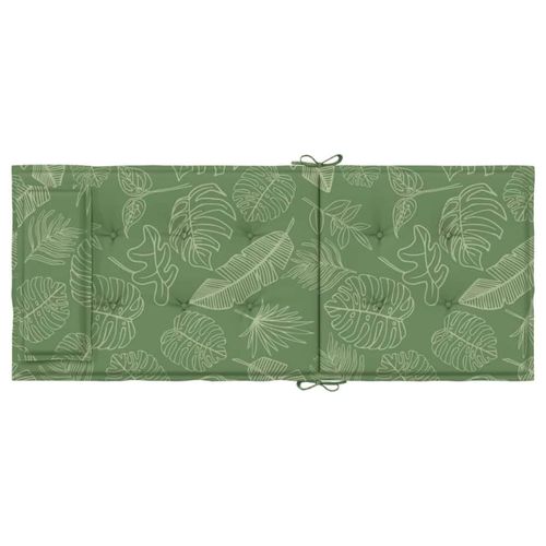 Poduszki na krzesła z wysokim oparciem, 6 szt., wzór w liście na Arena.pl