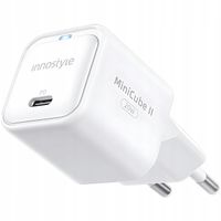 innostyle szybka ładowarka kostka usb-c 20w usb typ c gan ii do iphone led