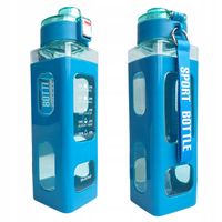 BIDON duży SPORTOWY Butelka NA WODĘ do szkoły, na siłownię, rower 900ml