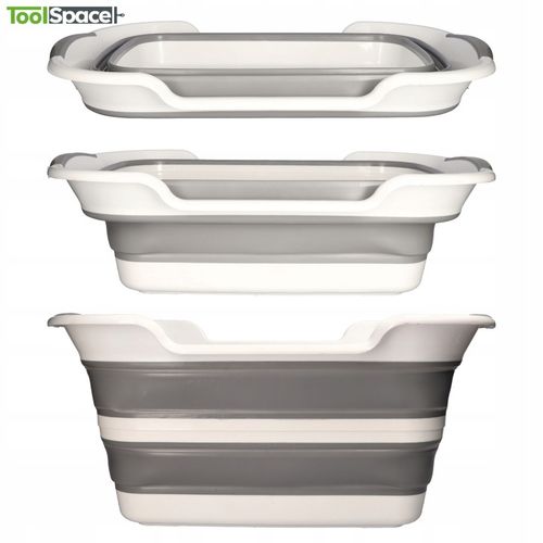 Miska składana miednica wanienka silikonowa duża turystyczna Z na Arena.pl