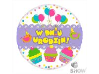 Balon foliowy "W Dniu Urodzin", 45 cm (18 cali) [793] [balon na hel]