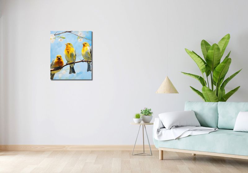 Obraz 50x60cm Wiosenne Pogwizdy zdjęcie 2