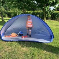 Plażowy Trizand Namiot Plażowy Ogrodowy Samorozkładający się UV niebieski