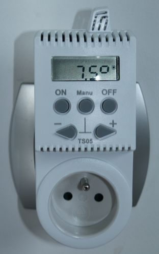 Termostat gniazdkowy Elektrobock TS05 - bez programatora na Arena.pl