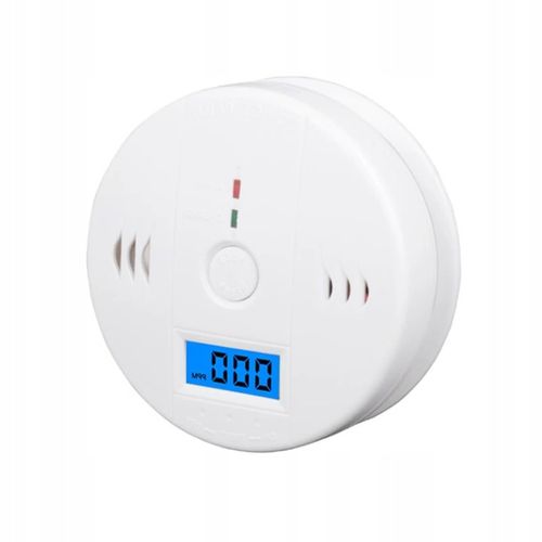 Czujnik czadu i dymu detektor tlenku węgla CO BEZPRZEWODOWY LCD GŁOŚNY na Arena.pl