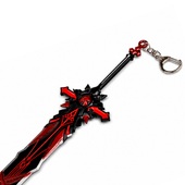 Wolf's Gravestone | 30 cm | Metal | Brelok Gamingowy | Genshin Impact