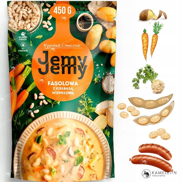 JEMY JEMY ZUPY TRADYCYJNE gotowe danie zupa ZESTAW 10sztuk MIX SMAKÓW 4,5KG zdjęcie 8